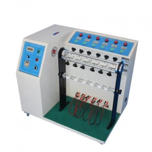 10 years manufacturer Automatic plug wire swing durability tester, Cable swing test machine
