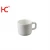 Import 100% Melamine Cup Plastic Melamine Unbreakable White Coffee Cup with Handle Design from China