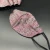 Import 100% mulberry silk  3ply face mouth covering colourful printed  face cover pink silk fashion facemask from China