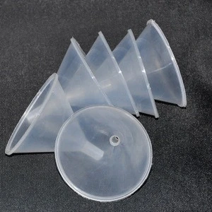 100% new pp plastic funnel disposable funnel laboratory separation funnel
