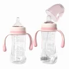 100% True Capacity PP 240ml/300ml Baby Bottles Breastfeeding BPA Free Baby Feeding Bottles