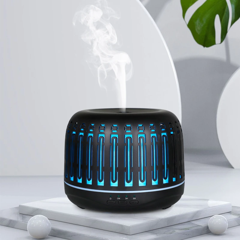 1000ml air innovations ultrasonic aroma diffuser and humidifier with hollow-carved new design 2021