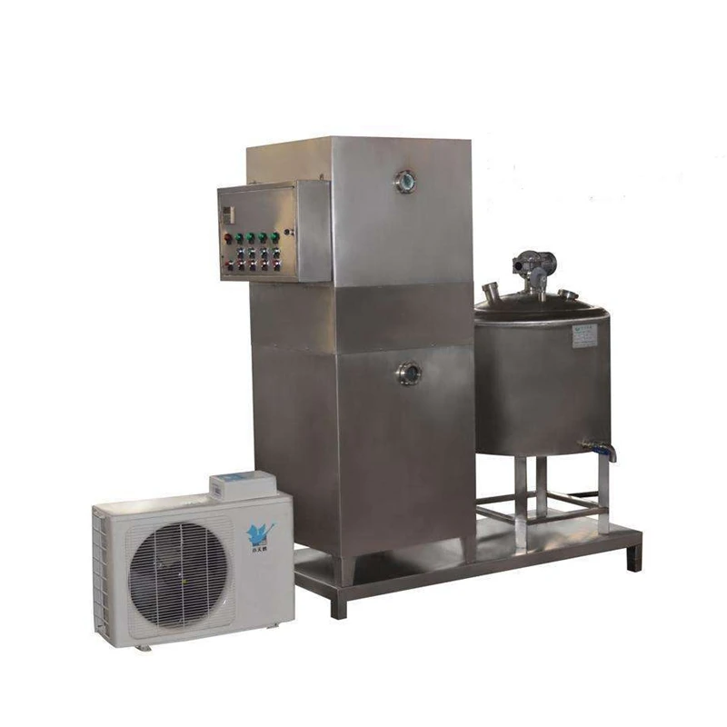 100L 150L ice cooling small milk pasteurization machine with water tank