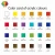 Import 100ml non-toxic Water based acrylic color paint for artists from China
