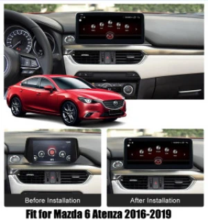 10.25inch Android 9.0 Car Radio Stereo Audio GPS Navigation Multimedia for Mazda 6 Screen 2016