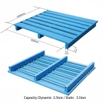 1200 x 1000 Heavy Duty Forklift Galvanized Iron Steel Metal Stackable Rack Pallets for Warehouse