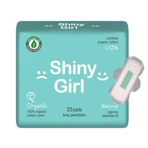 155/180mm Shiny girl  anion chip Panty Liners Hot seal in Africa good quality sanitary  pad manufacturers