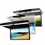 15.6" HD digital screen Roof Mount Flip Down Monitor / Car Ceiling Mount Monitor Bus LCD TV