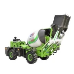 1.5cbm concrete mixer truck self loading concrete mixer machine self feed concrete mixer truck