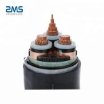 15kv 33kV Medium Voltage Steel Wire Armoured Electrical Cable 3 Phase Copper Wire Screen XLPE Power Cable electricity cable