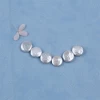 16-18mm White Natural Loose Beads Freshwater Round Coin Pearl