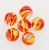 Import 16mm Round Handmade Rainbow Ball 14mm Orange / Red / Yellow Swirl Glass Marbles Wholesale from China