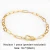 Import 18K Real Gold Chain Hip Hop Cuban Link with Paved Delicate Pendant Necklace from China