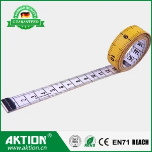 1.9cm width Promotional sewing tailor measuring soft tape measure 1.5M