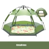 2-3 Person Ultralight Waterproof 2 Person Trekking Pole Tent for Camping Hiking Trekking Backpacking Man Top Style Fabric