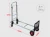Import 2 in 1 ph150  Logistics Portable Hand pull folding telescopic trolley Multifunctional aluminum Flatbed truck luggage hand cart from China