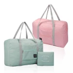 (2 Pack) Foldable Travel Duffel Bag, Waterproof Carry On Luggage Bag, Lightweight Travel Luggage Bag for Sports,Vacation