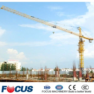 2 ton QTK20 quick assembling tower crane with factory price