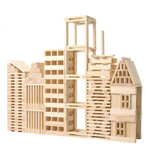 200pcs Kapla Wooden Building Blocks Build and Play Construction Set