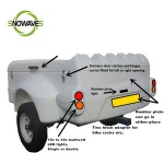 2017 NEW PRODUCT ABS CAMPER TRAILER