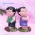 Import 2019 Best selling home decoration yiwu export Little doll couple resin crafts for kids promotional birthday small love gift from China