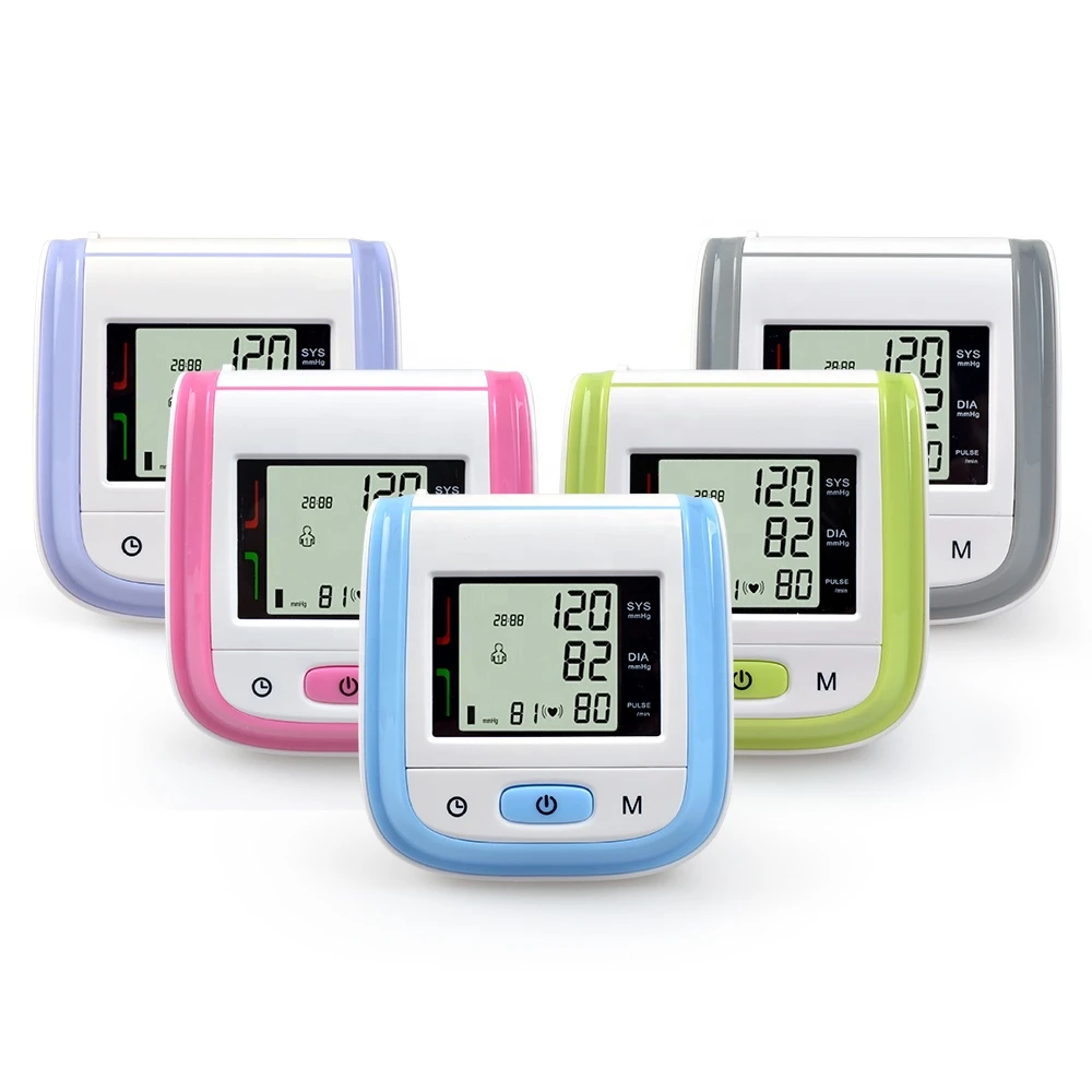 2019 NEW Automatic Blood Pressure Monitor Digital Wrist Blood Pressure Meter Tonometer Sphygmomanometer Manufacture