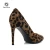 Import 2019 party dress high heels street personality fashion leopard print shoes from China