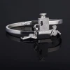 2020 New Arrival Stainless Steel Jewelry A Set Heart Lock And Key Couple Bracelet