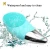 Import 2020 new design acoustic wave magnetic massage silicone sonic facial cleansing brush sonic face brush from China