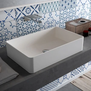 2020 new design artificial stone basin wash basin rectangle sink bathroom sink kitchen sink