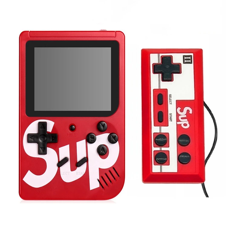 2020 Portable Handheld Game Player Sup Box Retro Classic Mini Game Two player Machi Handheld Game Console 400 In 1 Consola