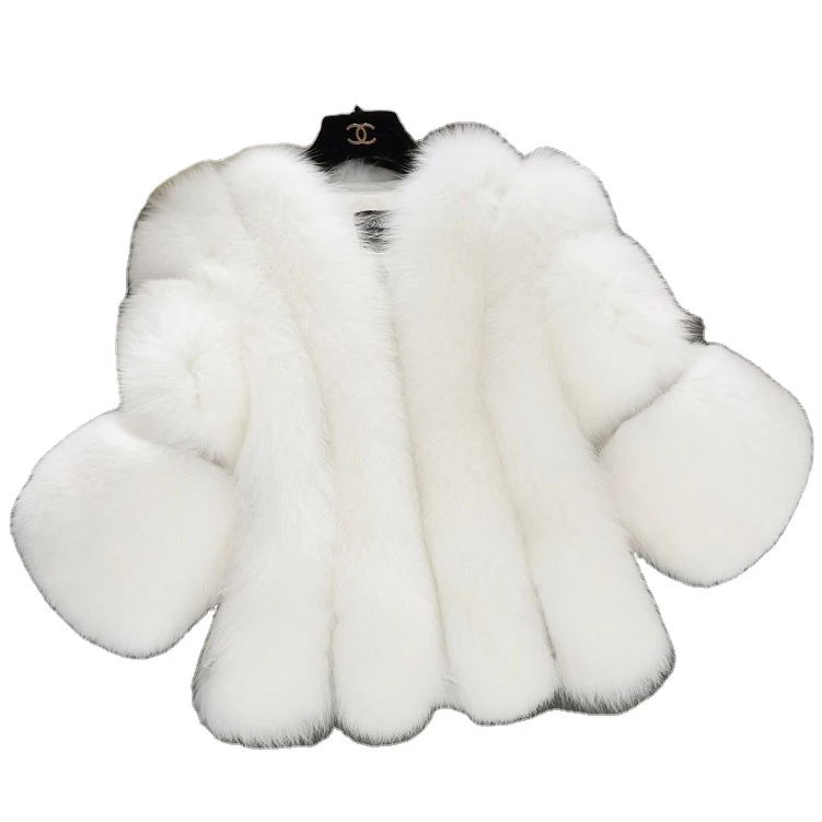 2021 china wholesale high quality winter fur coats woman fox fur coat fashion women faux fur coat
