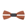 2021 Design Your Own fashion wedding wood bow tie for men