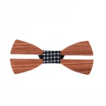2021 Design Your Own fashion wedding wood bow tie for men