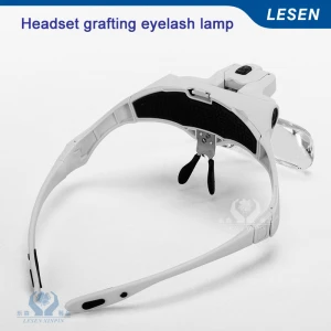 2021 New LED Eyelash Extensions Magnifier Glasses