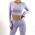 Import 2021 summer arrivals High waist seamless long sleeve fitness yoga crop top pants active wear sets  women clothes clothing from China