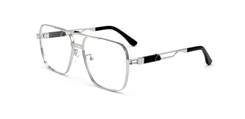 2024 fashion square Metal Lightweight Sunglasses For Men HD Sun Glasses Outdoor Sun Visor Pilot Glasses Mens