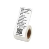 20mm to 80mm width 7 layers direct adhesive thermal paper 80mm