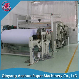 2100mm Copy Paper Making Machine/Note Book Paper Machine/Culture Paper Production Machine