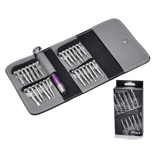 25 in 1 Magnetic Screwdriver Set Precision Repair Tool Kits for iPhone PC Watch Camera