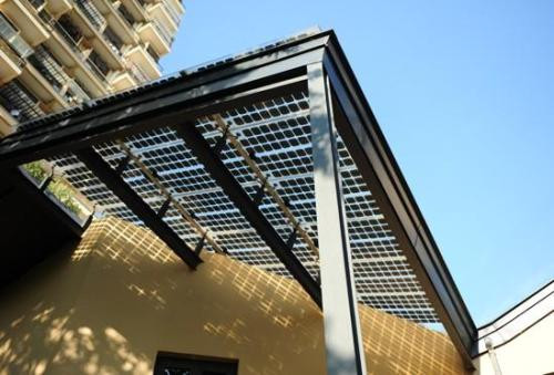 Buy 25% Transparent Solar Panel Mono Photovoltaic Bipv Double Glass ...