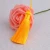 26 Color 8CM Anti Wrinkle Vertical Ice Silk Hanging Tassels Bookmarks Clothing Hair Accessories Tassel Fringe