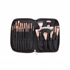 26PCS Cosmetic Brush Set Makeup Brush with Zipper Pouch