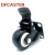 Import 2inch 50mm Black furniture swivel caster with brake lock universal Castor Multidirectional goods shelves omnidirectional Wheels from China