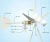 Import 2kw generator wind turbine/ generate windmills for home use from China