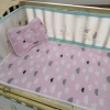 3 to 4 Inches waterproof pad spacer 3d mesh fabric for quilted fitted crib cover baby mattress