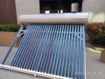 300L Stainless Steel High Pressurized Solar Water Heater With Heat Pipes For USA