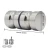 Import 304 Stainless Steel Solid Bathroom Round Back-to-Back Shower Glass Door Handle Pull Knob from China