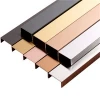 304 u shape stainless steel rose gold brushed edging tile trim tile accessories
