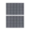 30.4x20.3cm Rectangle Novelty 96 Cavaties Silicone Ice cube Mold, Silicone Ice Cube Tray/